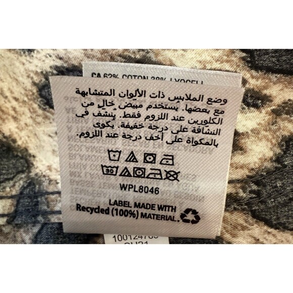 INC International Concepts Women’s Leopard Print Button Down Shirt S Long Sleeve - Picture 7 of 7